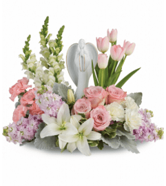 GARDEN OF HOPE. An arrangement by J.D. Ballantine's Flowers and Gifts. GARDEN OF HOPE. An arrangement by J.D. Ballantine's Flowers and Gifts.