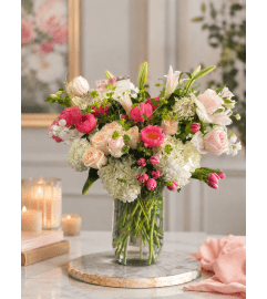 Tender Petal Embrace. An arrangement by Floral Lady Design Studio LLC. Tender Petal Embrace. An arrangement by Floral Lady Design Studio LLC.
