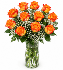 Classic High and Magic Roses. An arrangement by Lori's Hearts and Flowers.
