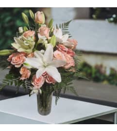 Gentle Whisper Blooms. An arrangement by Clark County Floral. Gentle Whisper Blooms. An arrangement by Clark County Floral.