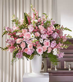 FTD Divine Comfort Arrangement. An arrangement by Fendley Florists.