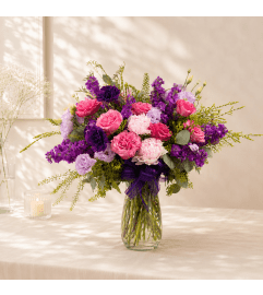 Purple Passion Bouquet. An arrangement by Floral Lady Design Studio LLC.