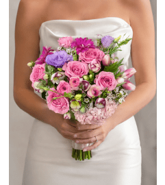 Springtime Sweetheart Mix Bridal. An arrangement by Floral Lady Design Studio LLC.