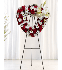 Eternal Embrace Tribute. An arrangement by Floral Lady Design Studio LLC.