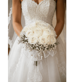 Crystal Petal Promise. An arrangement by Floral Lady Design Studio LLC.