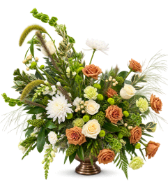 Irish Good-bye. An arrangement by Marianna's Flower Island.