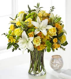 FTD Hope and Serenity Bouquet. An arrangement by Fendley Florists.