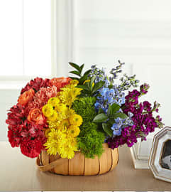 FTD Prideful Basket. An arrangement by Fendley Florists.