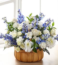 FTD Harmony and Grace Basket. An arrangement by Fendley Florists.