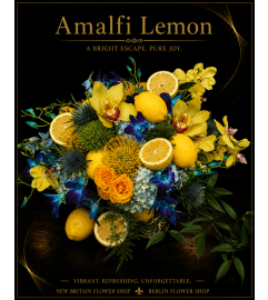 Amalfi Lemon. An arrangement by Berlin Flower Shop.