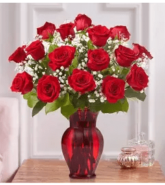 Full Dozen Red Roses. An arrangement by Brickell Exclusive Blooms. Full Dozen Red Roses. An arrangement by Brickell Exclusive Blooms.
