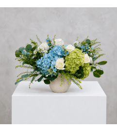 Whispering Hydrangea Harmony. An arrangement by Bill's Flowers Arrangements. Whispering Hydrangea Harmony. An arrangement by Bill's Flowers Arrangements.