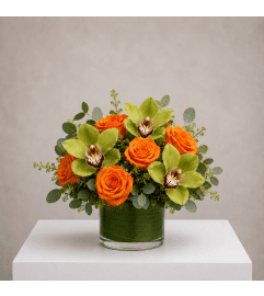Citrus Dream Bouquet. An arrangement by Bill's Flowers Arrangements.