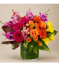 The Mosaic. An arrangement by Bill's Flowers Arrangements.
