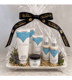 The Complete Spa Ritual. An arrangement by Lori's Hearts and Flowers. The Complete Spa Ritual. An arrangement by Lori's Hearts and Flowers.