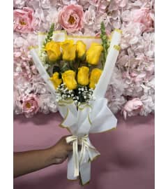 Sunshine Whisper Bouquet. An arrangement by JM Flowers. Sunshine Whisper Bouquet. An arrangement by JM Flowers.