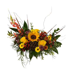 Give Thanks. An arrangement by Loyalist Flowers.