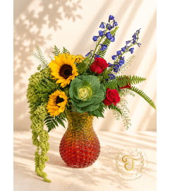 Autumn Tapestry. An arrangement by Lori's Hearts and Flowers. Autumn Tapestry. An arrangement by Lori's Hearts and Flowers.