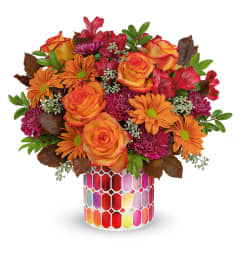 Resplendent Fall. An arrangement by Flowers and Beyond.