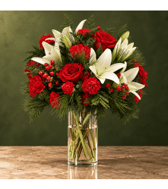 Joyful Greetings Bouquet. An arrangement by Bill's Flowers Arrangements.