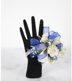 North Creeks Stunning Wristlet. An arrangement by North Creek Florist.