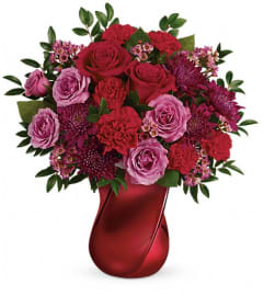Teleflora's Mad Crush Bouquet. An arrangement by Pompano Beach Floral.