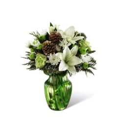 The FTD® Holiday Bliss™ Bouquet. An arrangement by Mystic Garden Floral.