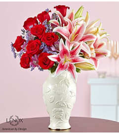Love and Romance™ in Lenox®. An arrangement by Graceland Florist.
