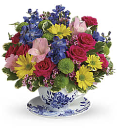 Teleflora's Dutch Garden Bouquet. An arrangement by Vivian Flowers.
