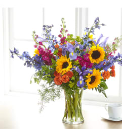 Rays of Life Bouquet. An arrangement by Royal Louis Florist.