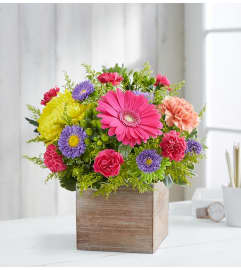 Vibrant Jewel™ Bouquet. An arrangement by Lovingly.
