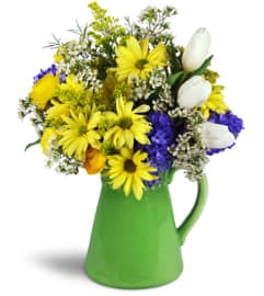 Garden Gathering™. An arrangement by Erika's Flowers.