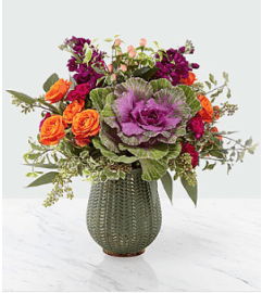 A Autumn Harvest Bouquet by FTD. An arrangement by Sandy's Florist.