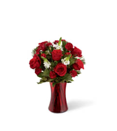 The FTD® Holiday Romance™ Bouquet. An arrangement by Mystic Garden Floral.