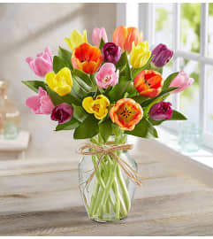 Timeless Tulips®. An arrangement by Graceland Florist.