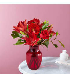 Burnin' Love Bouquet by FTD. An arrangement by Country Cousins Flower Shop.