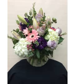 Bubble Bowl Bliss. An arrangement by Clark's House of Flowers. Bubble Bowl Bliss. An arrangement by Clark's House of Flowers.