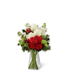 The FTD® Christmas Peace™ in a Vase. An arrangement by Royal Louis Florist.
