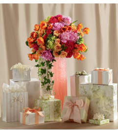 The FTD® Forever Happiness™ Arrangement. An arrangement by Mystic Garden Floral.