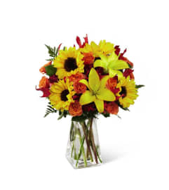 The FTD® Harvest Heartstrings™ Bouquet. An arrangement by Mystic Garden Floral.