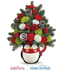 The Teleflora's Send A Hug® Warm Wisher Tree. An arrangement by Margaret's Florist.