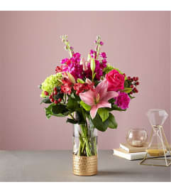 Blushing Beauty Bouquet 2022. An arrangement by Syd Kemsley Florist.