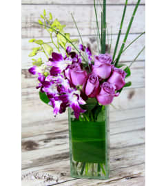 Lavender Delight. An arrangement by Tarrytown Floral Designs.