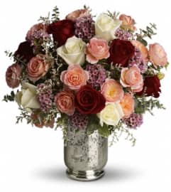 Teleflora's Always Yours Bouquet. An arrangement by Devine Orchid.