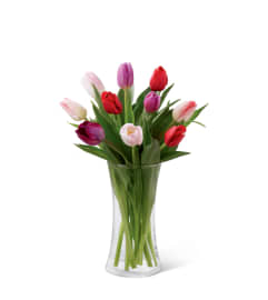 The FTD® Tender Tulips™ Bouquet. An arrangement by Believe Flowers.