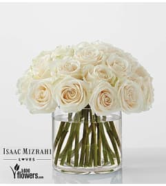 Classic - White Rose by Isaac Mizrahi. An arrangement by Blessing and Blooms Florist.