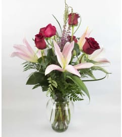 Soft Romance. An arrangement by Garden of Eden Floral.