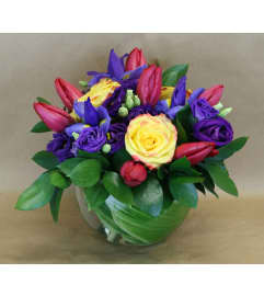 Springtime at Matles. An arrangement by Matles Florist.