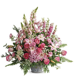 Teleflora's Graceful Glory Bouquet. An arrangement by Pompano Beach Floral.