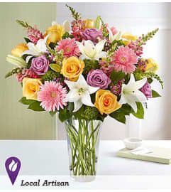 Sensational Spring Beauty™. An arrangement by Graceland Florist.